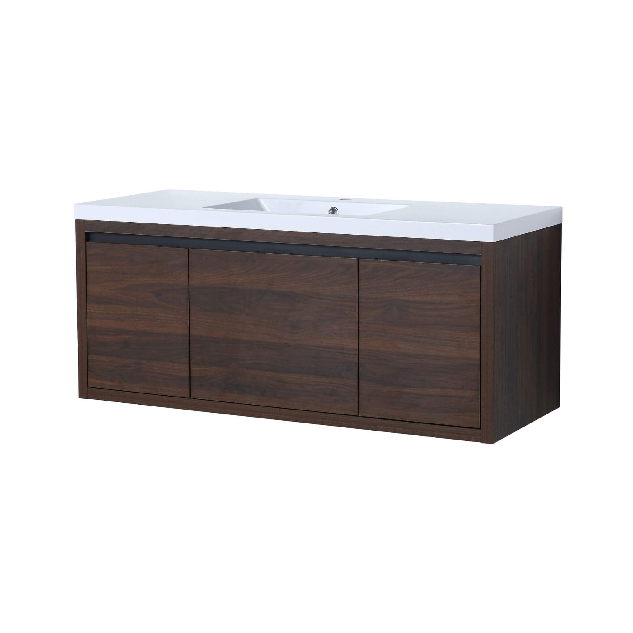 Nuvia Floating Bathroom Vanity With Resin Sink Soft Close Doors (SAK82560) – SAKSBY WHOLESALE, view 4