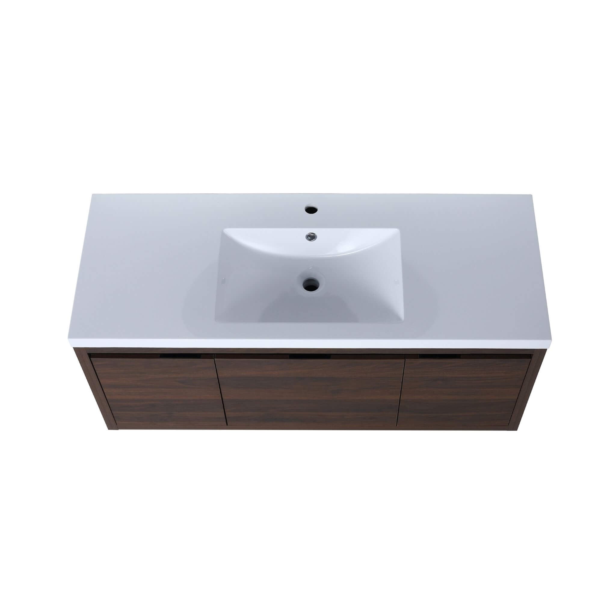 Nuvia Floating Bathroom Vanity With Resin Sink Soft Close Doors (SAK82560) – SAKSBY WHOLESALE, view 9