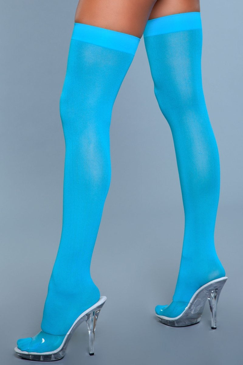 Love Spark Cove | Intimate Apparel, Pleasure Shop & Free Shipping 1932 Opaque Nylon Thigh Highs — packaging