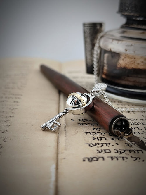 "KEY of Archangel Gabriel" made of two metals image 0