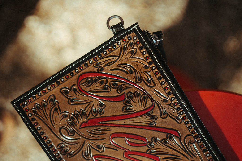 Haute Southern Hyde The Vegas Clutch Wristlet a Haute Southern Hyde by Beth Marie Exclusive — comparison shot