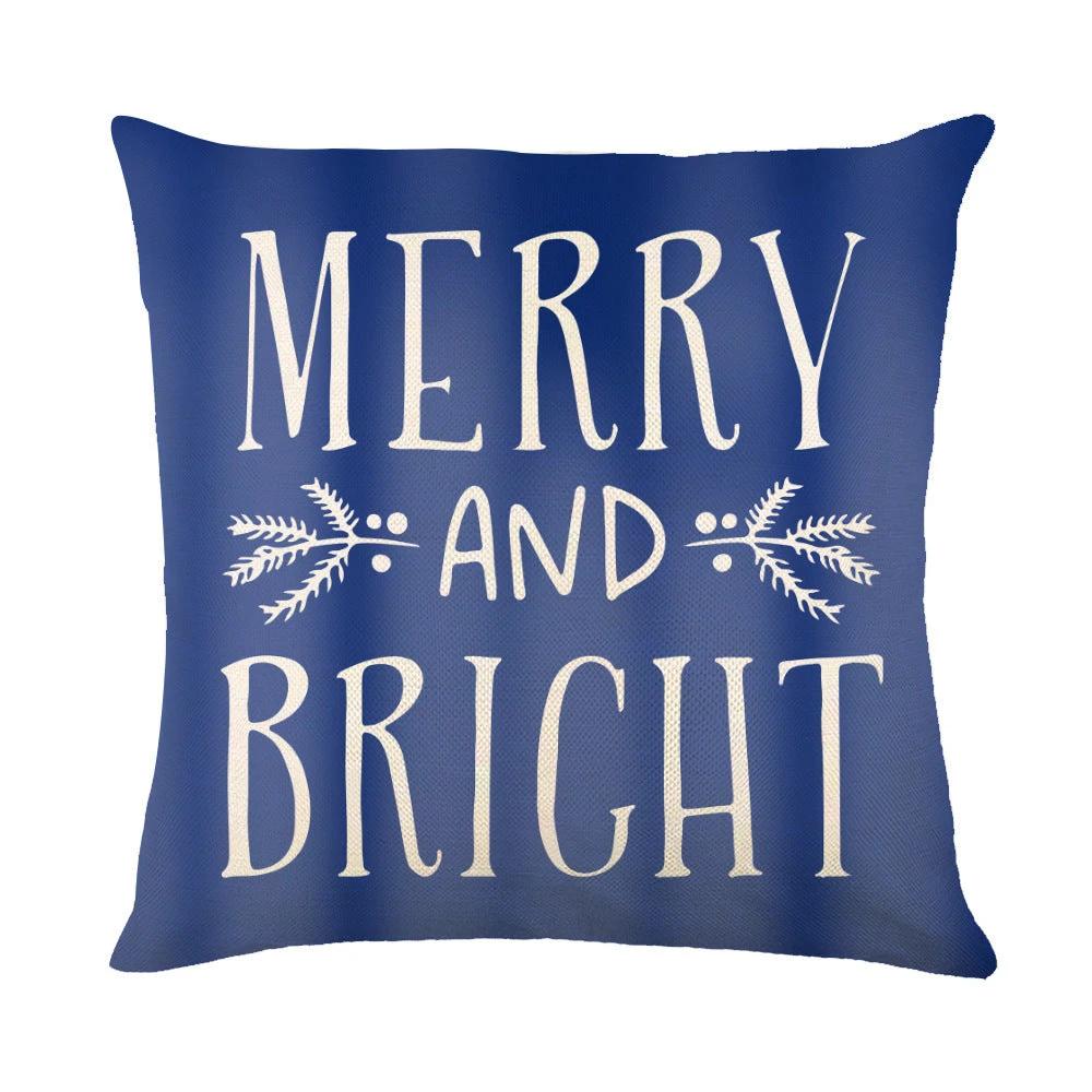 Mandotos Christmas Pillow Covers Snowflake Stamping