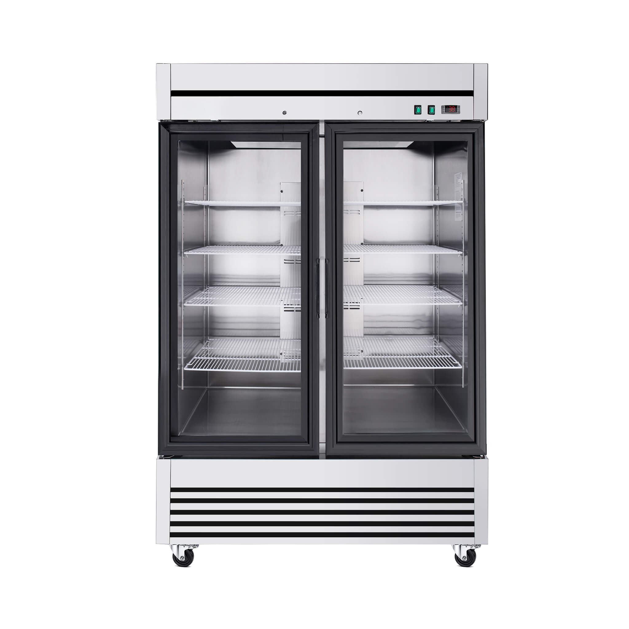 49-Inch Upright Commercial Reach-In Display Refrigerator (SAK16785) – SAKSBY WHOLESALE