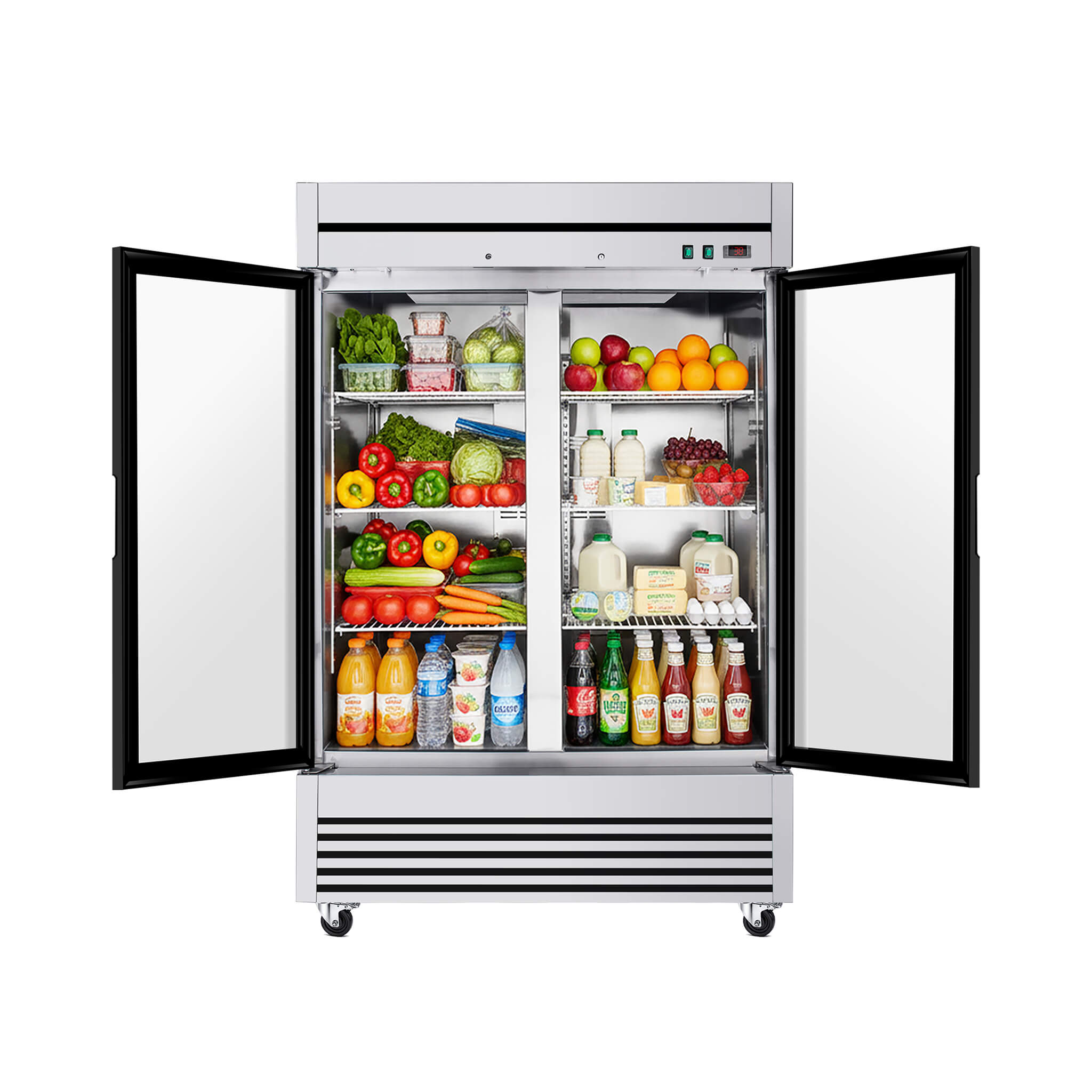 49-Inch Upright Commercial Reach-In Display Refrigerator (SAK16785) – SAKSBY WHOLESALE, view 12
