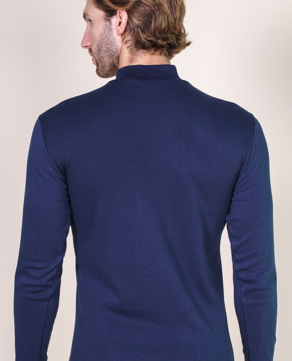 tittimitti BASIC COTTON Free Spirit Premium Quality 100% Brushed/Fleece Cotton Men's Turtleneck Made in Italy (955) — compari
