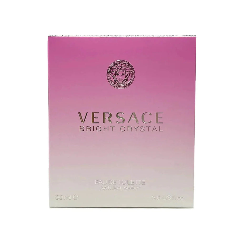 MANDOTOS Versace Bright Crystal Women's EDT — Versace Bright Crystal packaging detail