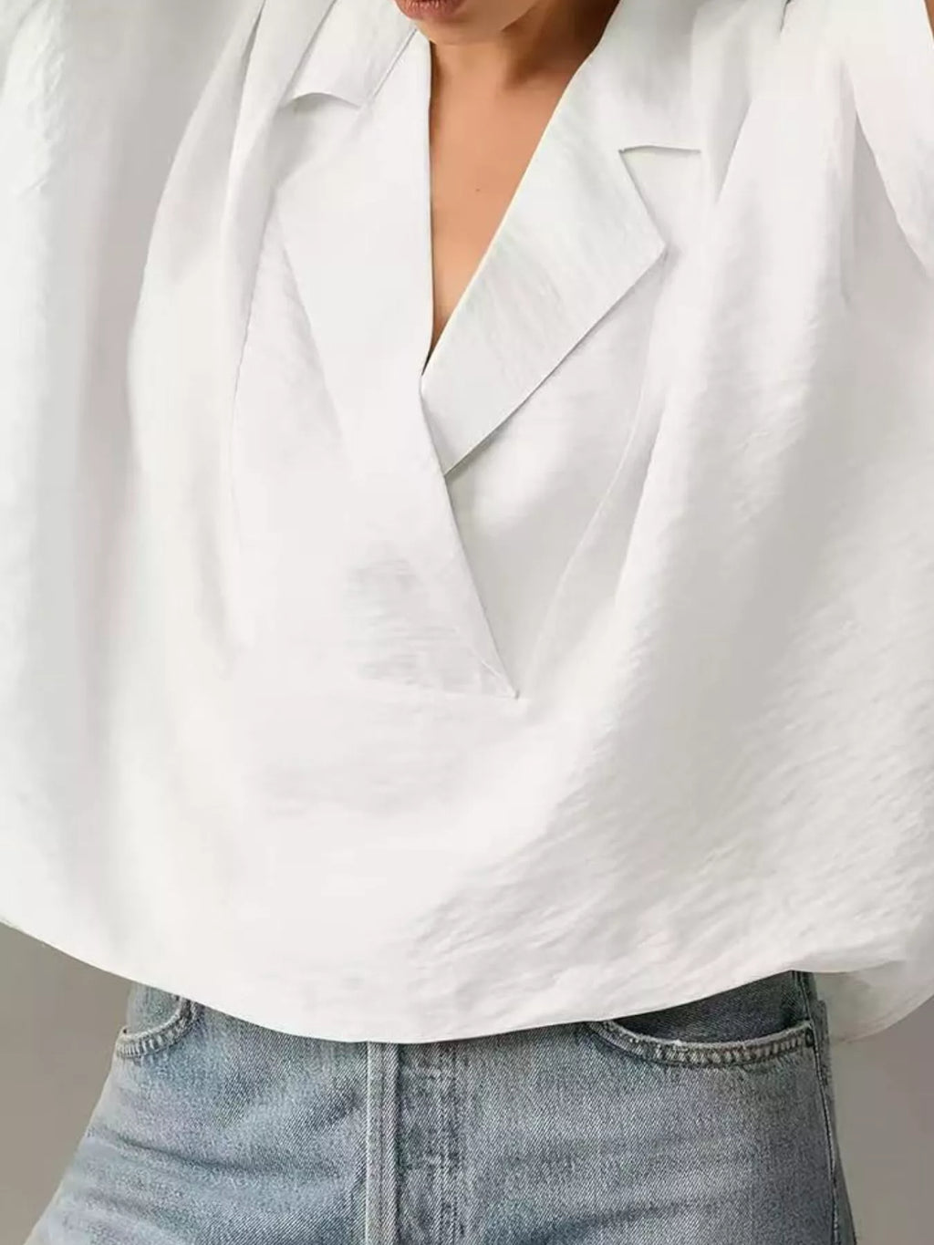 Relaxed Fit Half Sleeve Blouse