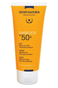 Isis Pharma Uveblock Hydra Lotion SPF 50+ - Non-Greasy, Moisturizing Sunscreen for the Whole Family