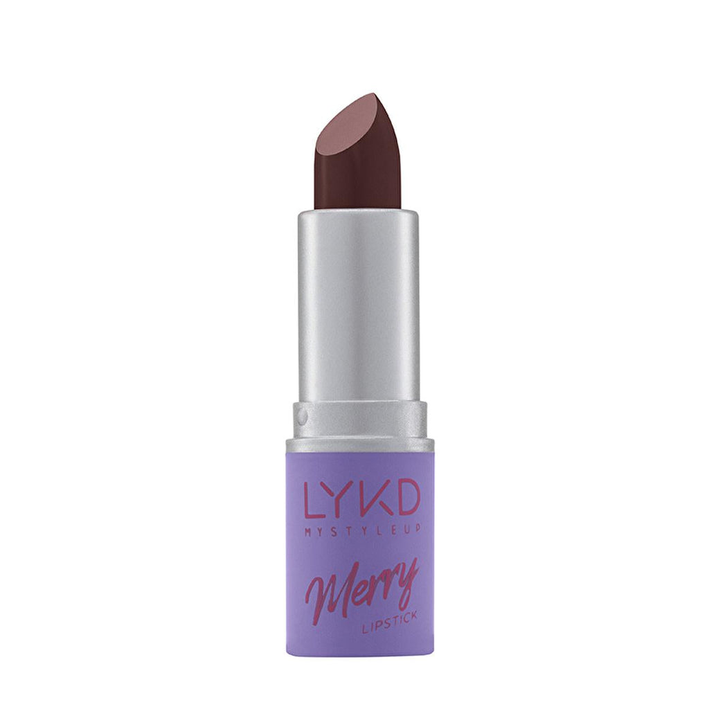 LYKD Merry Lipstick 584 Light Mulberry: Creamy, Moisturizing, Smooth Finish, Long-Lasting Color