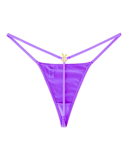 BUNNIES ROOM G-STRING IN PURPLE — main product shot