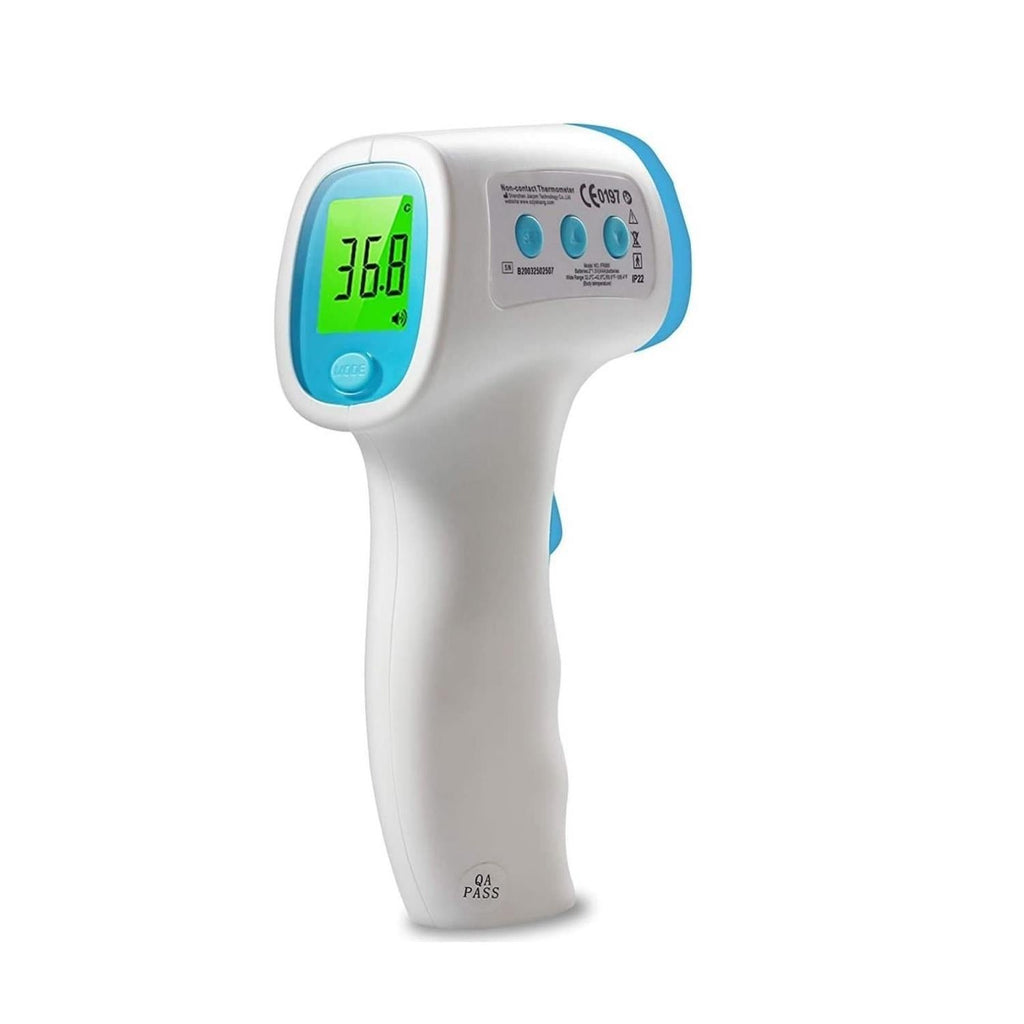 Life Net Non-Contact Thermometer: Instant Fever Readings, Hygienic Forehead & Surface Temperature Measurement - Digital Infrared Thermometer