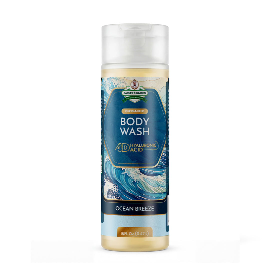 4D Hyaluronic Acid Body Wash | Organic by Garner's Garden