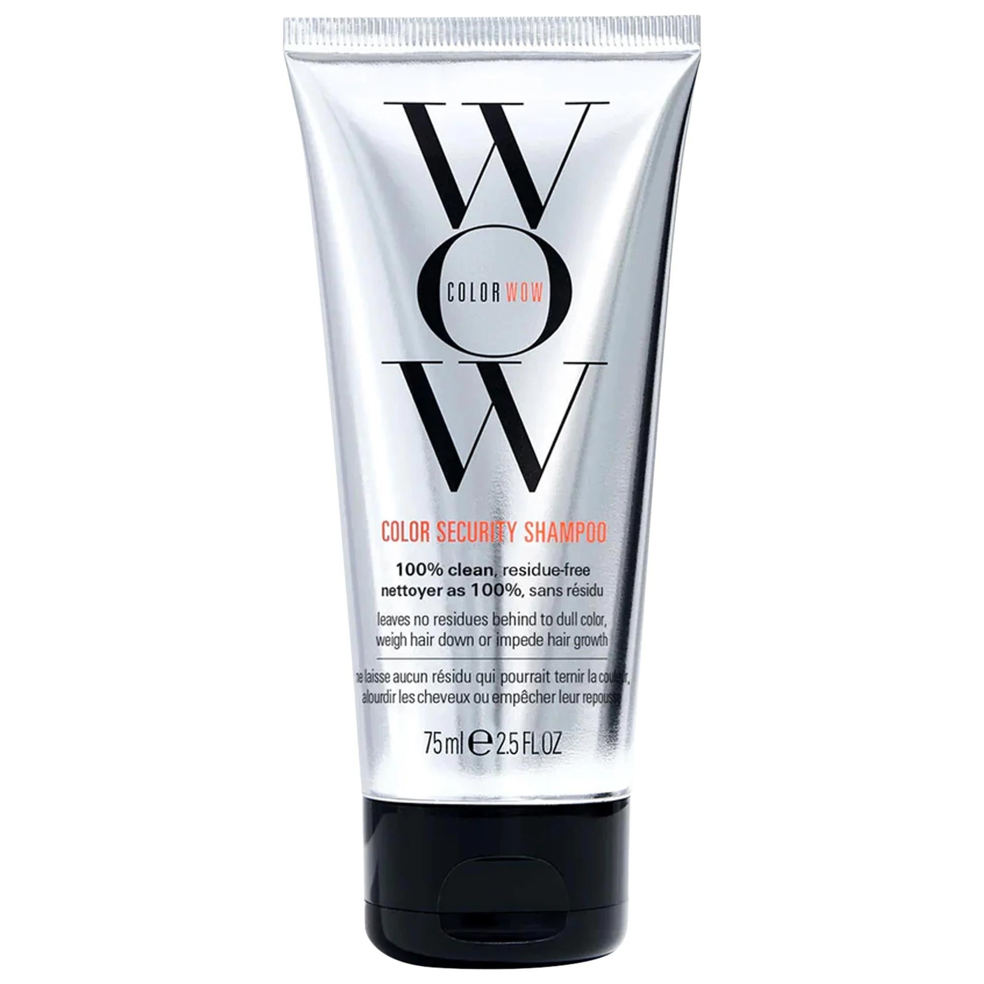 Color Wow Mini Color Security Shampoo: Sulfate-Free, Residue-Free for Color-Treated Hair, Healthy Scalp & Prevents Color Fade