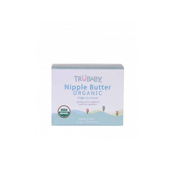 Trukid Trubaby Nipple Cream for Breastfeeding Mothers - Natural Soothing Relief for Sore Nipples, 2 fl oz