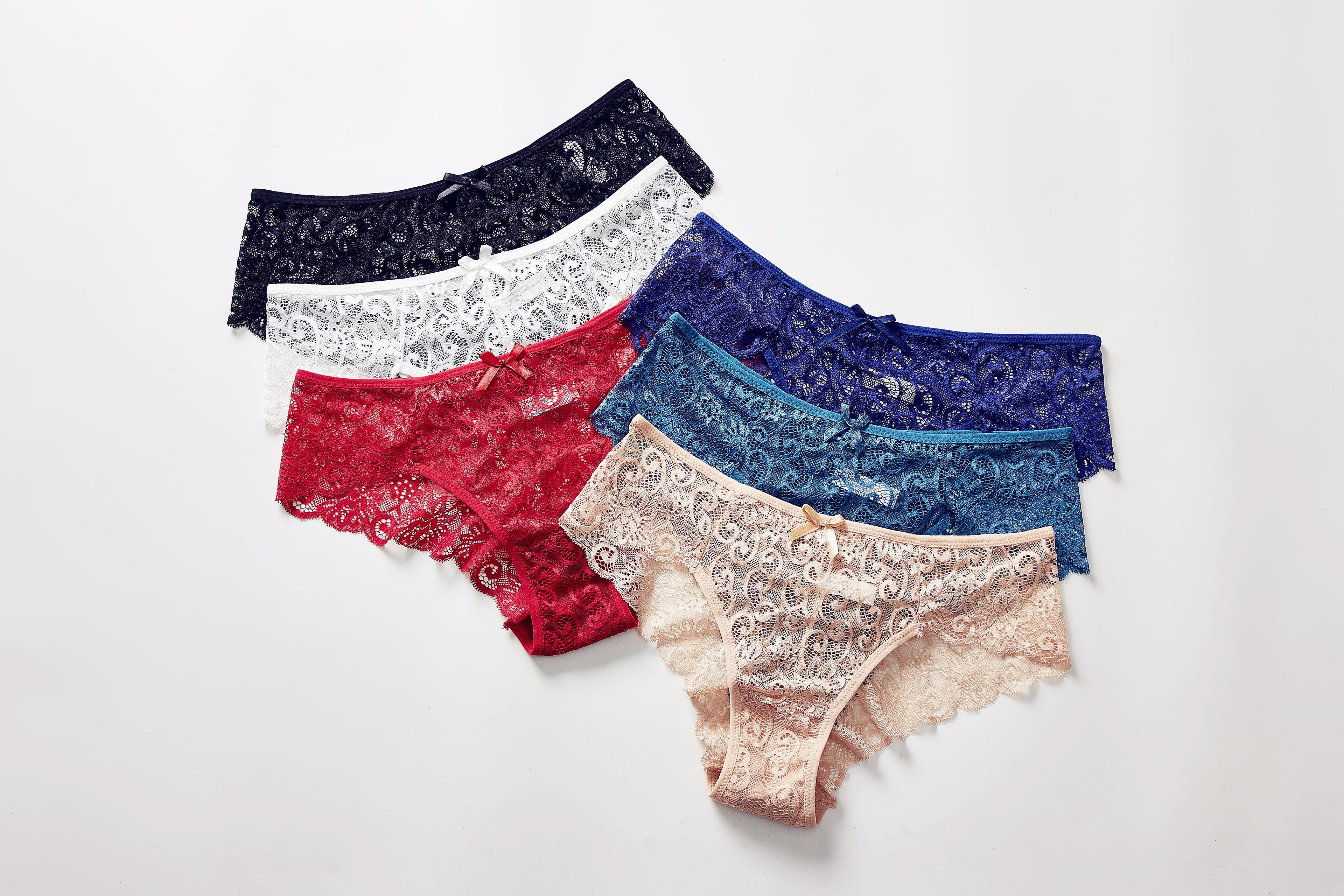 Forest Summer Lace Bikini Panty (6 Pack) — main product shot