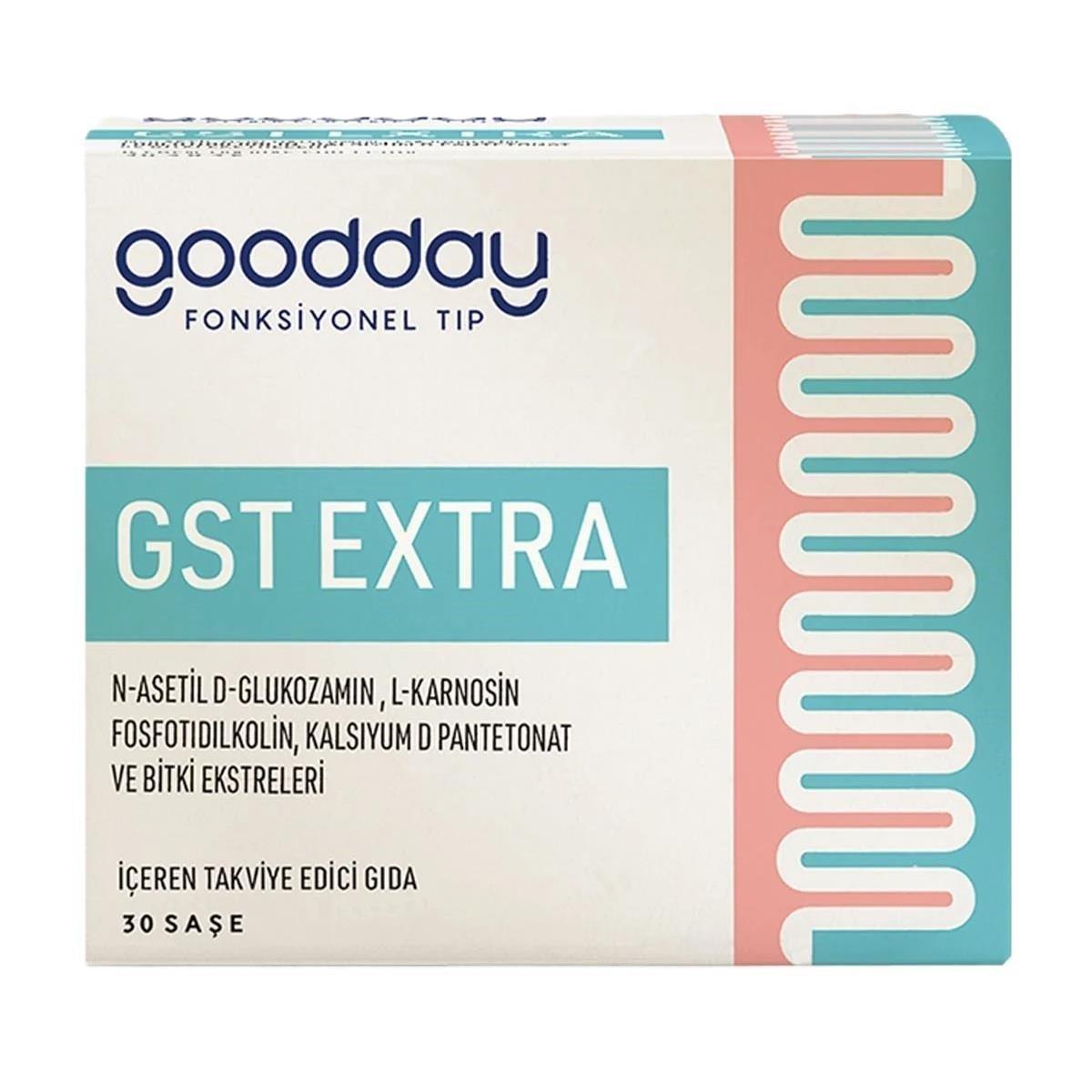 Goodday GST Extra 30 Sachets - Dietary Supplement for Digestive Health & Wellness Support