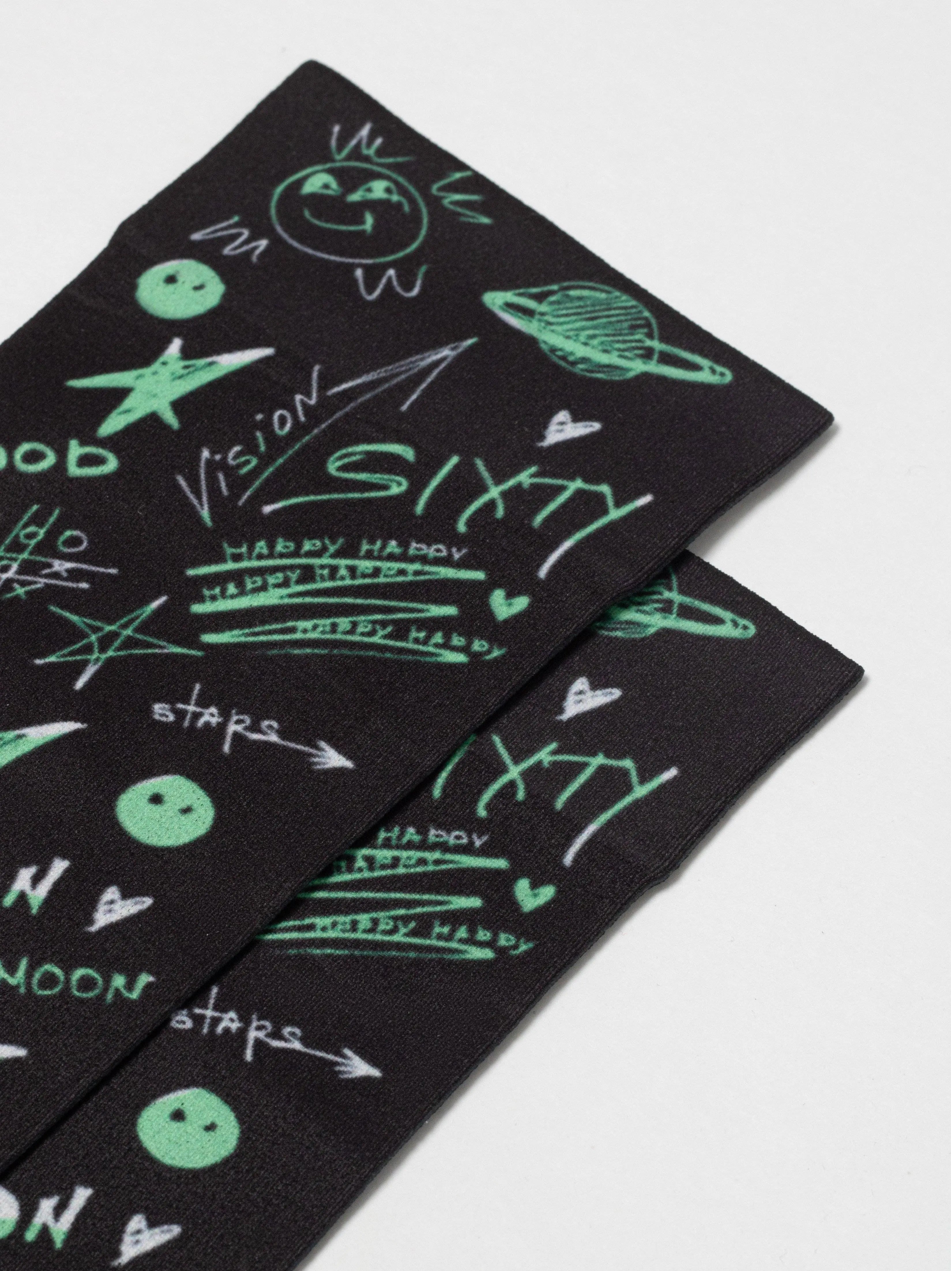 TheRanok.com Dense Socks Conte Fantasy 913 - Moon Pattern — alternative angle