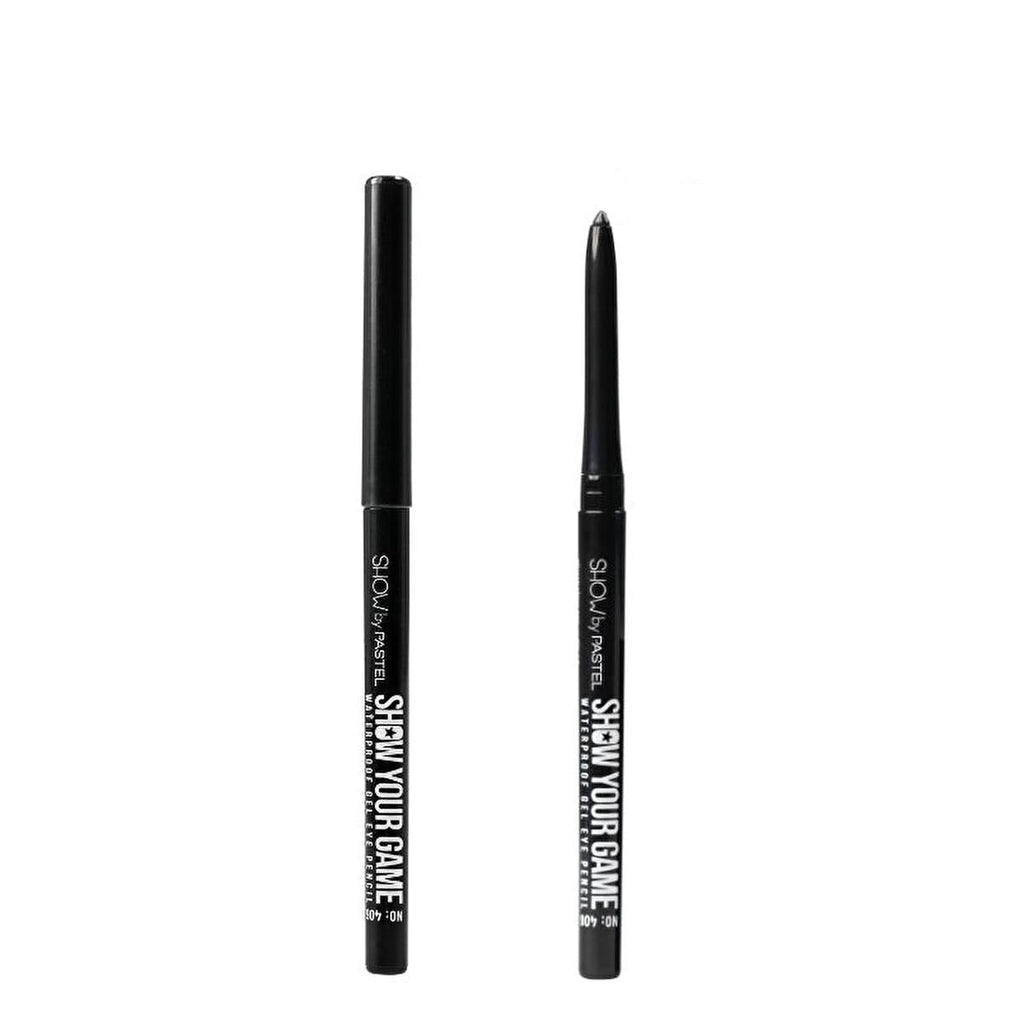 Pastel Show Your Game Waterproof Eyeliner: 16H Smudge-Proof Gel Kajal - Define Eyes All Day.