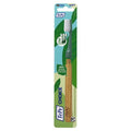 TePe Eco-Friendly Manual Toothbrush with Soft Bristles and Replaceable Heads - Sustainable Oral Care