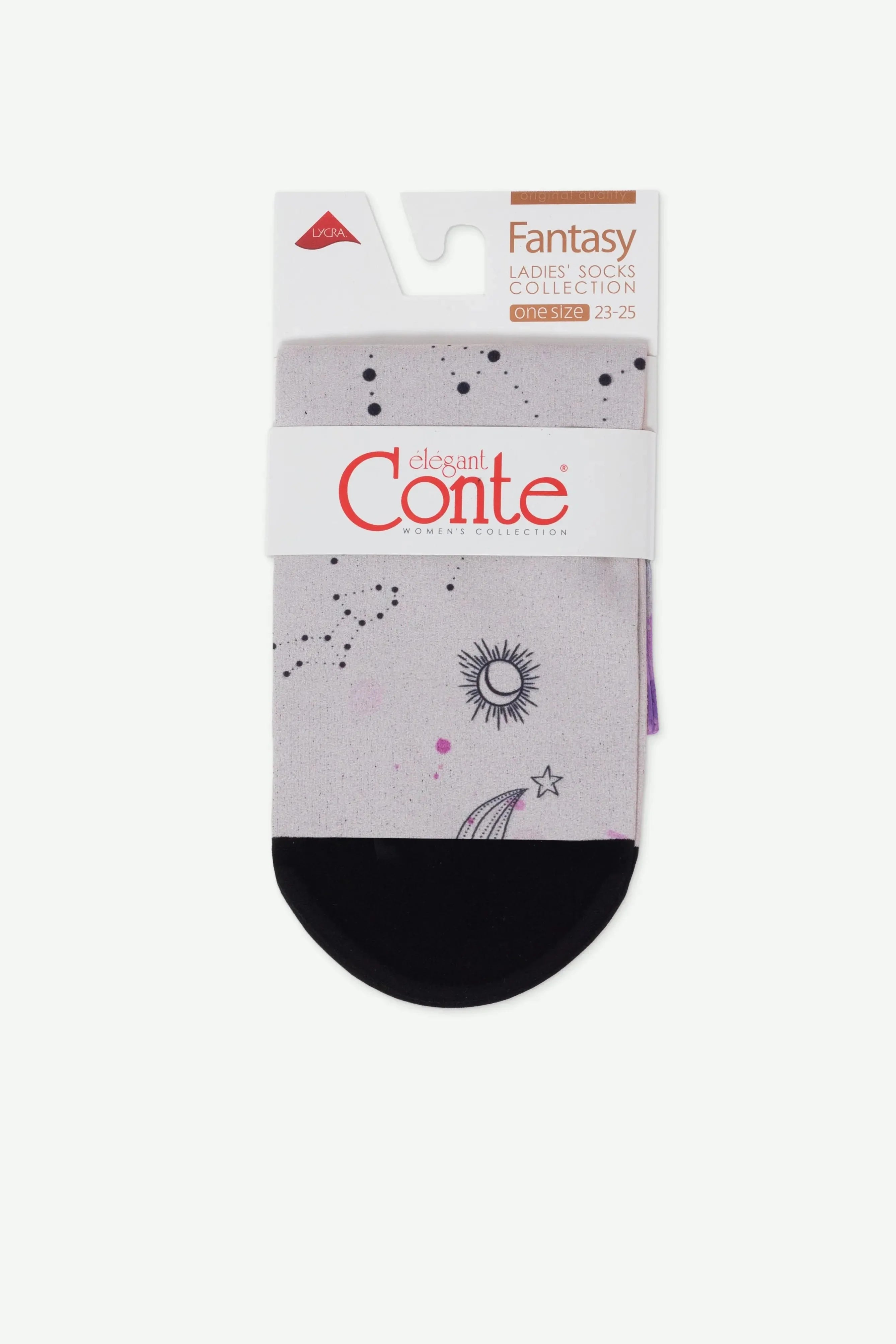 TheRanok.com Socks Conte Fantasy 908 - Moon — back view
