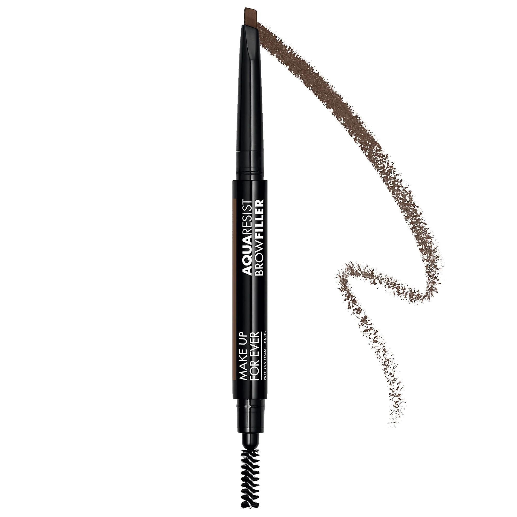 Aqua Resist Waterproof Eyebrow Filler Pencil - Long-Lasting, Smudge-Proof Makeup for Sparse Brows