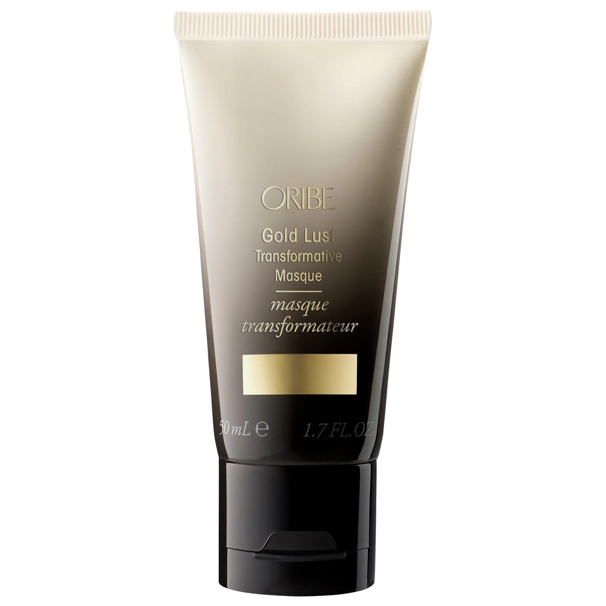 Oribe Mini Gold Lust Transformative Mask - Intensive Moisturizing Hair Treatment for Dry, Damaged Hair