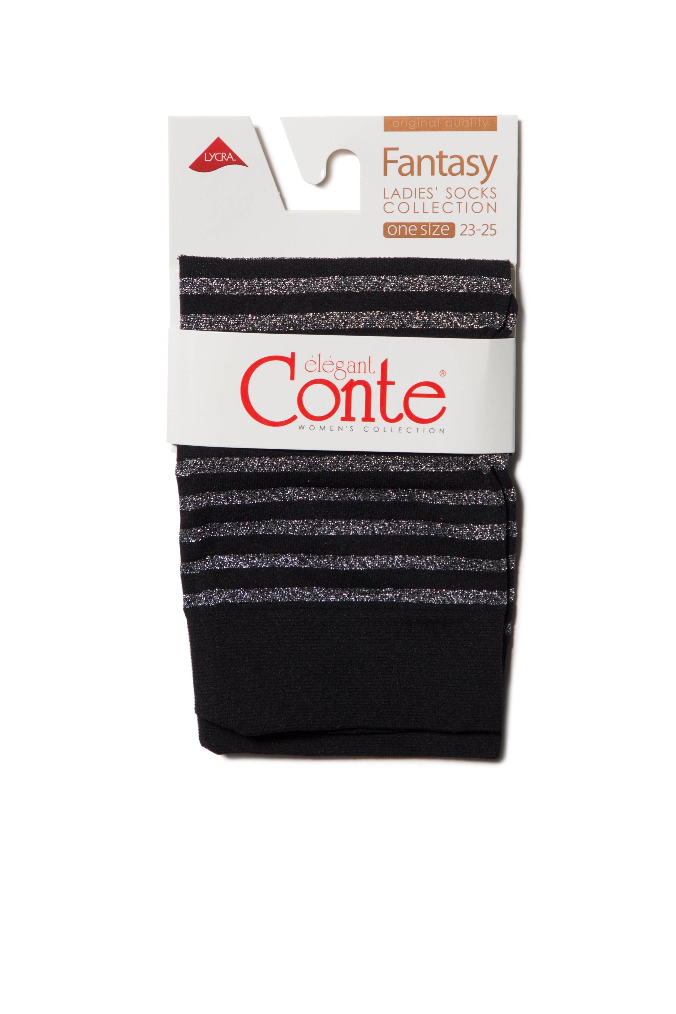 TheRanok.com Socks Conte Fantasy - Shimmering Stripe — lifestyle context