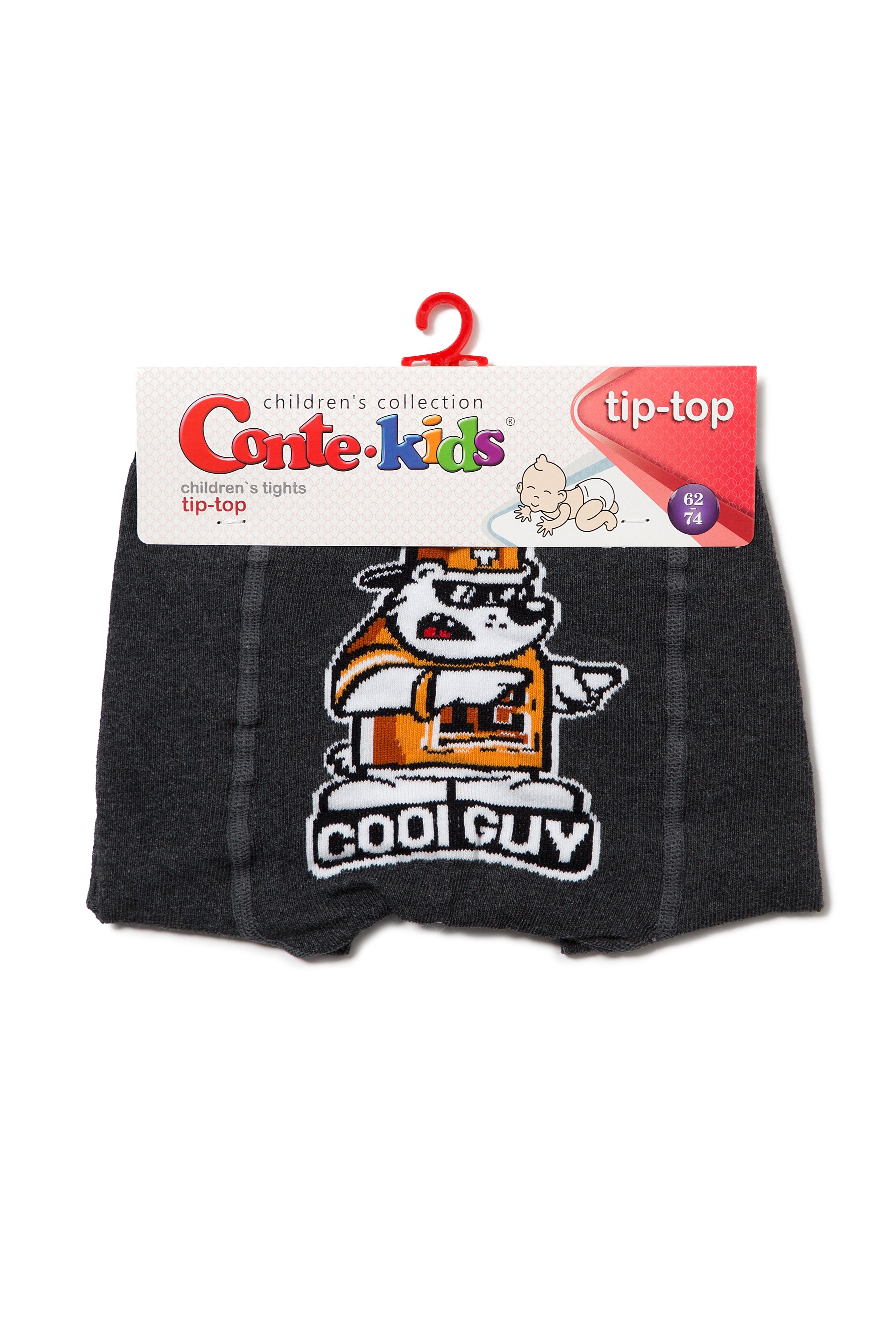 TheRanok.com Conte-Kids Cotton Tights - Tip-Top 496 — side view