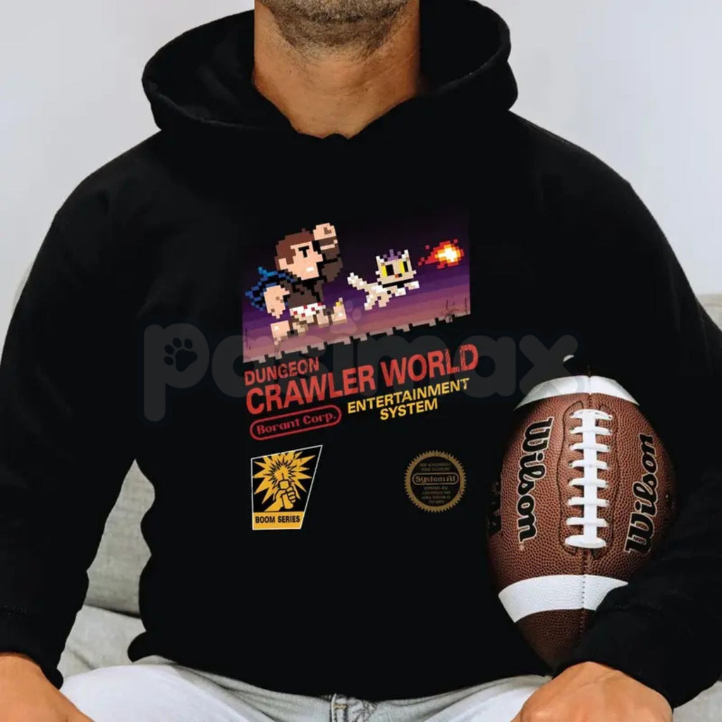 Dungeon Crawler World Shirt – DCC New Achievement Hoodie & Matt Dinniman Fan Gift Sweatshirt