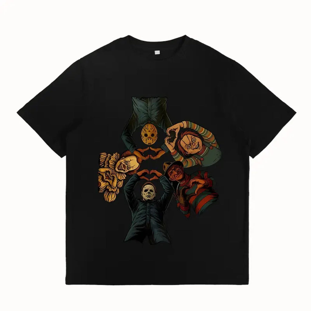 Pasimax "Horror Friends" Halloween T-Shirt — side view