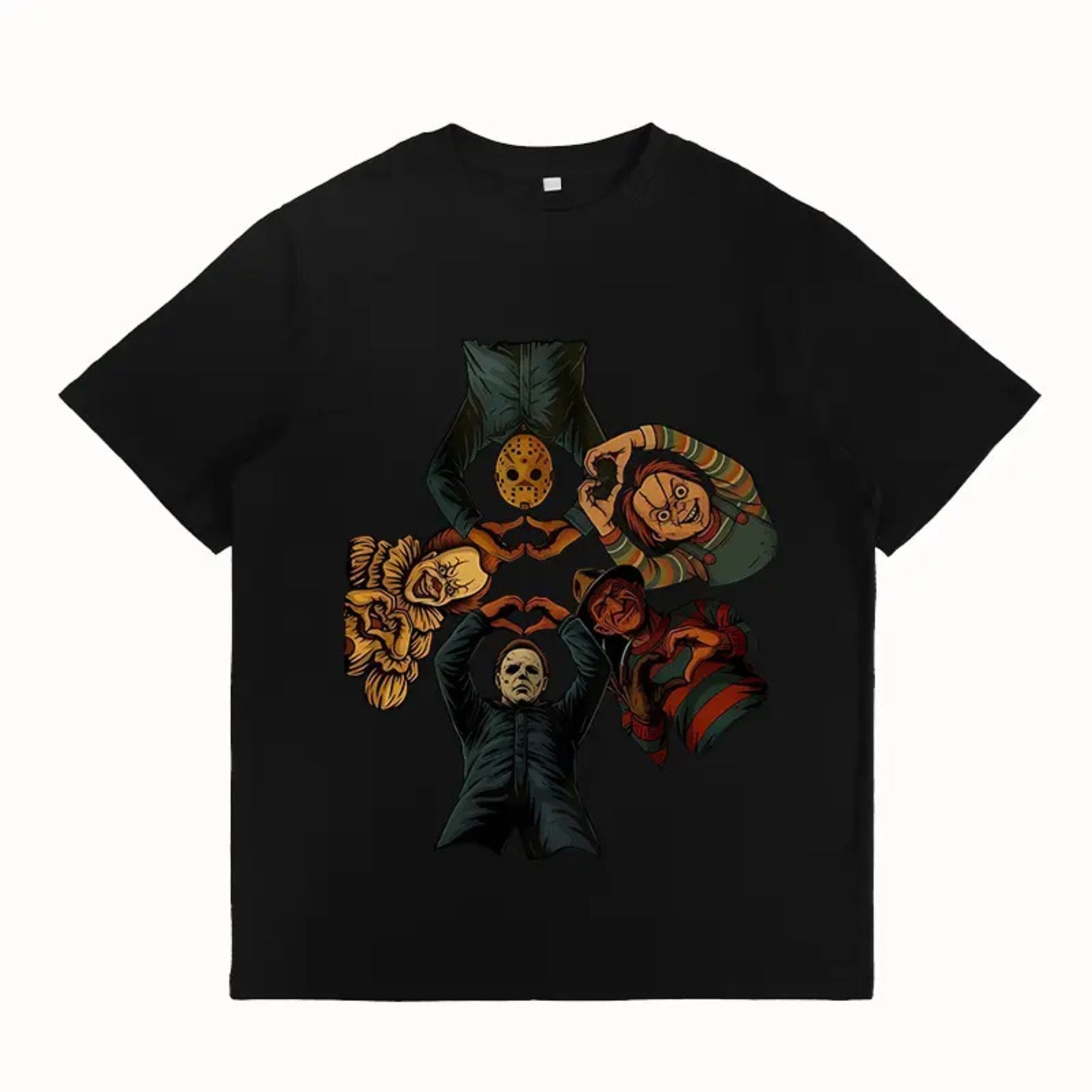Pasimax "Horror Friends" Halloween T-Shirt — side view