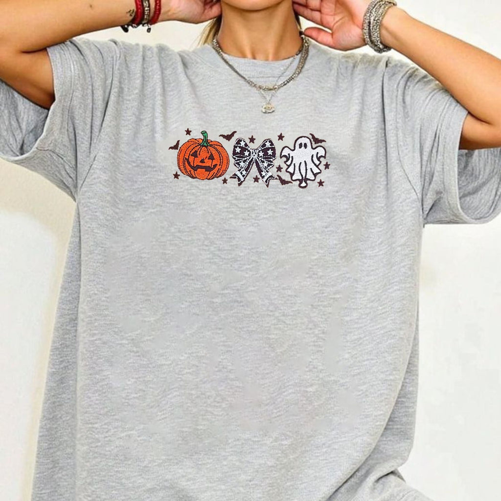 Pasimax Cutesy Spooky Bows T-Shirt — back view
