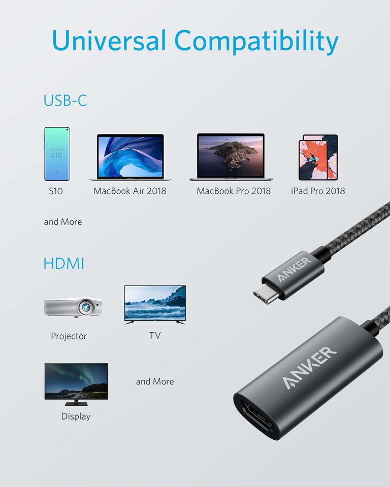 Anker <b>310</b> USB-C Adapter (4K HDMI), view 4