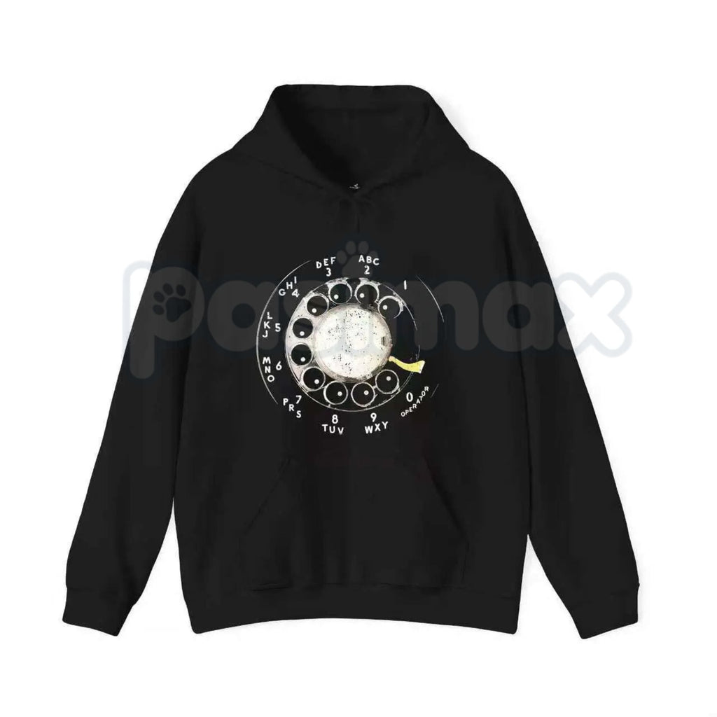 Vintage Rotary Phone Dial Shirt – Retro Analog Technology Hoodie & 100% Cotton Nostalgic Sweatshirt