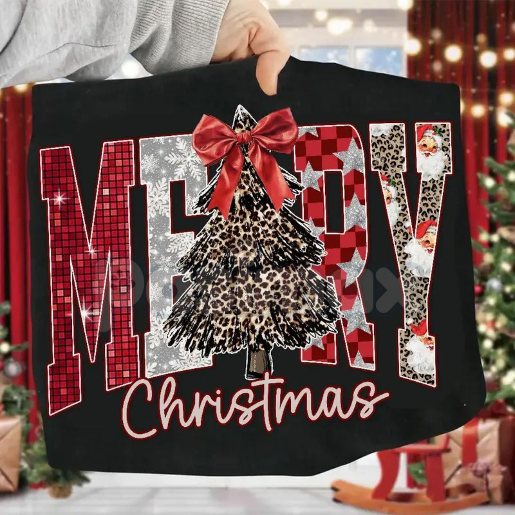 Pasimax Coquette Merry Christmas Shirt Sweatshirt | Aesthetic Bow Holiday Crewneck | Trendy Feminine Winter Jumper | Cottagec