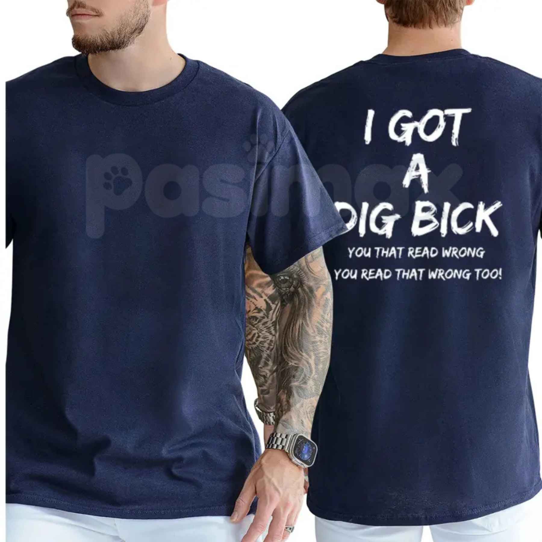I Got A BD Graphic T-Shirt – Funny Sarcastic Humorous Unisex Cotton Short Sleeve Tee