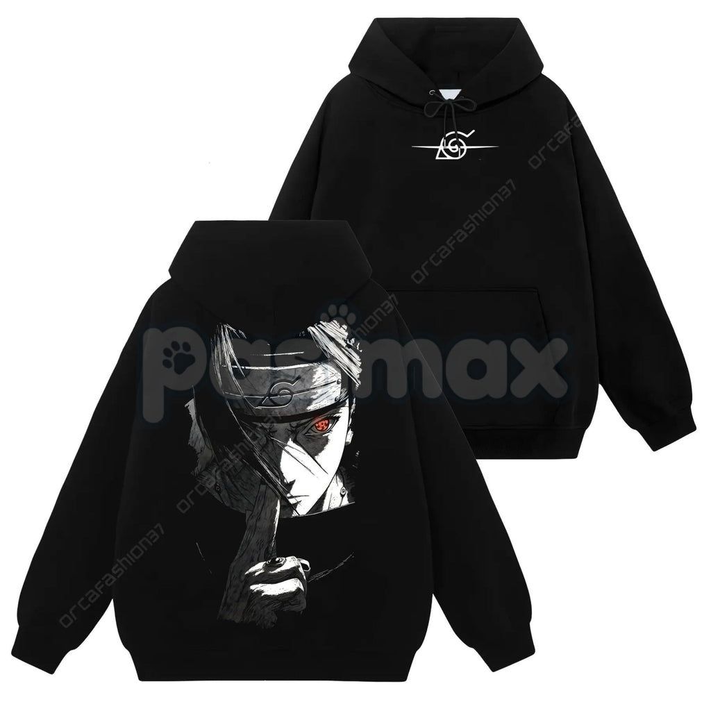 Pasimax Uchiha Itachi Akatsuki – Naruto Shippuden Hoodie, T-Shirt & Sweatshirt Merch — side view