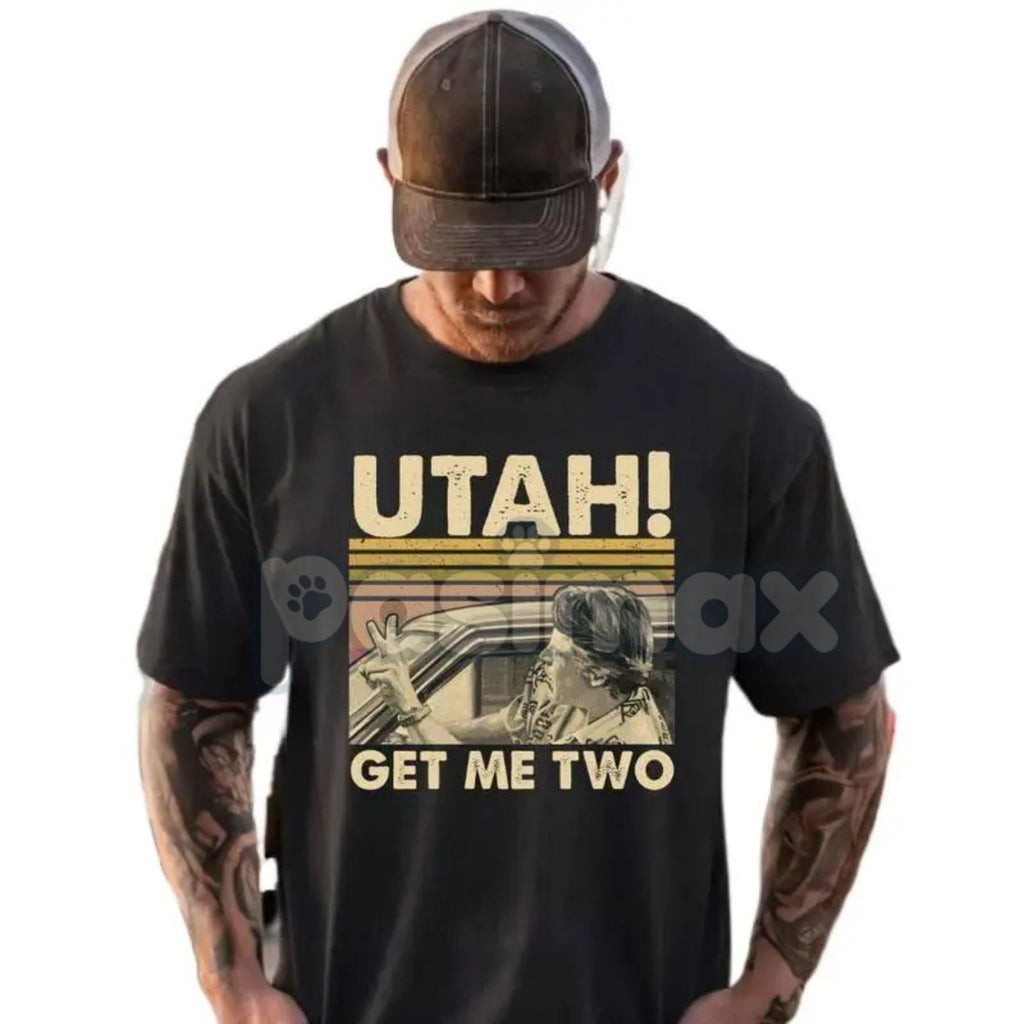 Pasimax "Utah Get Me Two" Vintage T-Shirt — side view