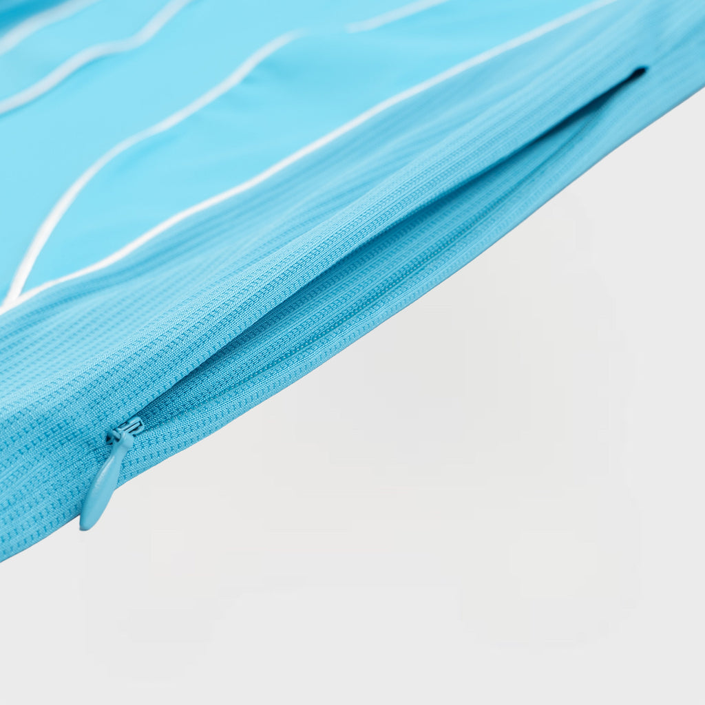 CANDLE QUARTER-ZIP | AQUA