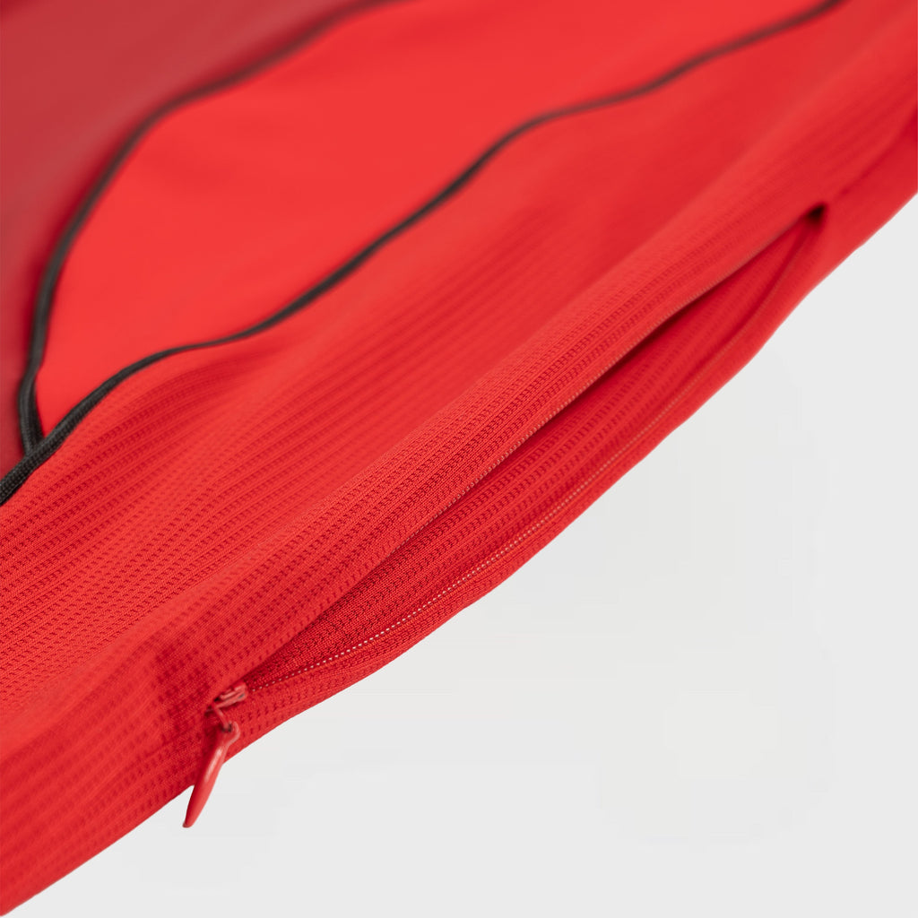 CANDLE QUARTER-ZIP | FIRE RED