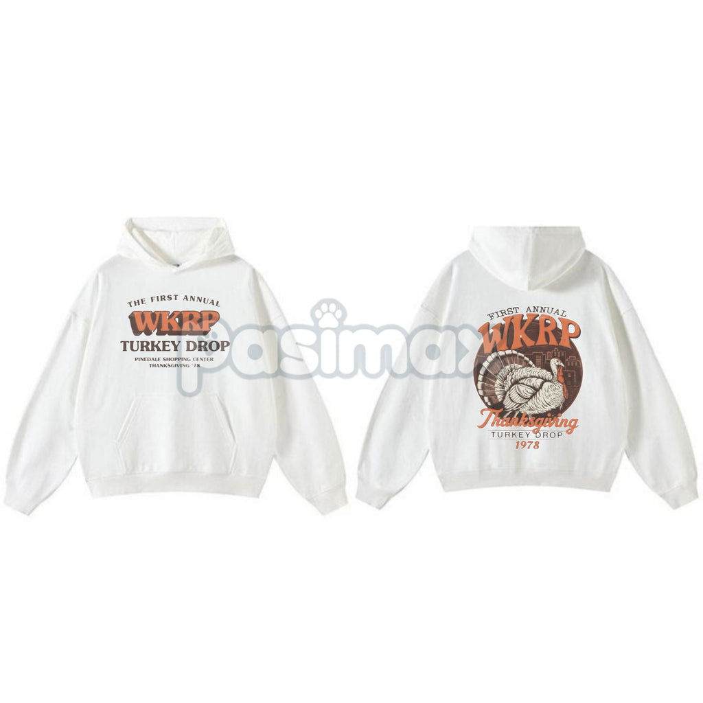 Pasimax WKRP Turkey Drop 1978 Hoodie — side view