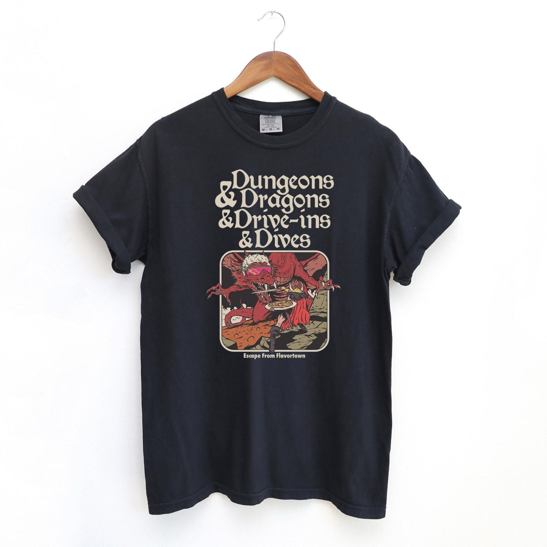 Pasimax Vintage Food & Fantasy Tee — side view