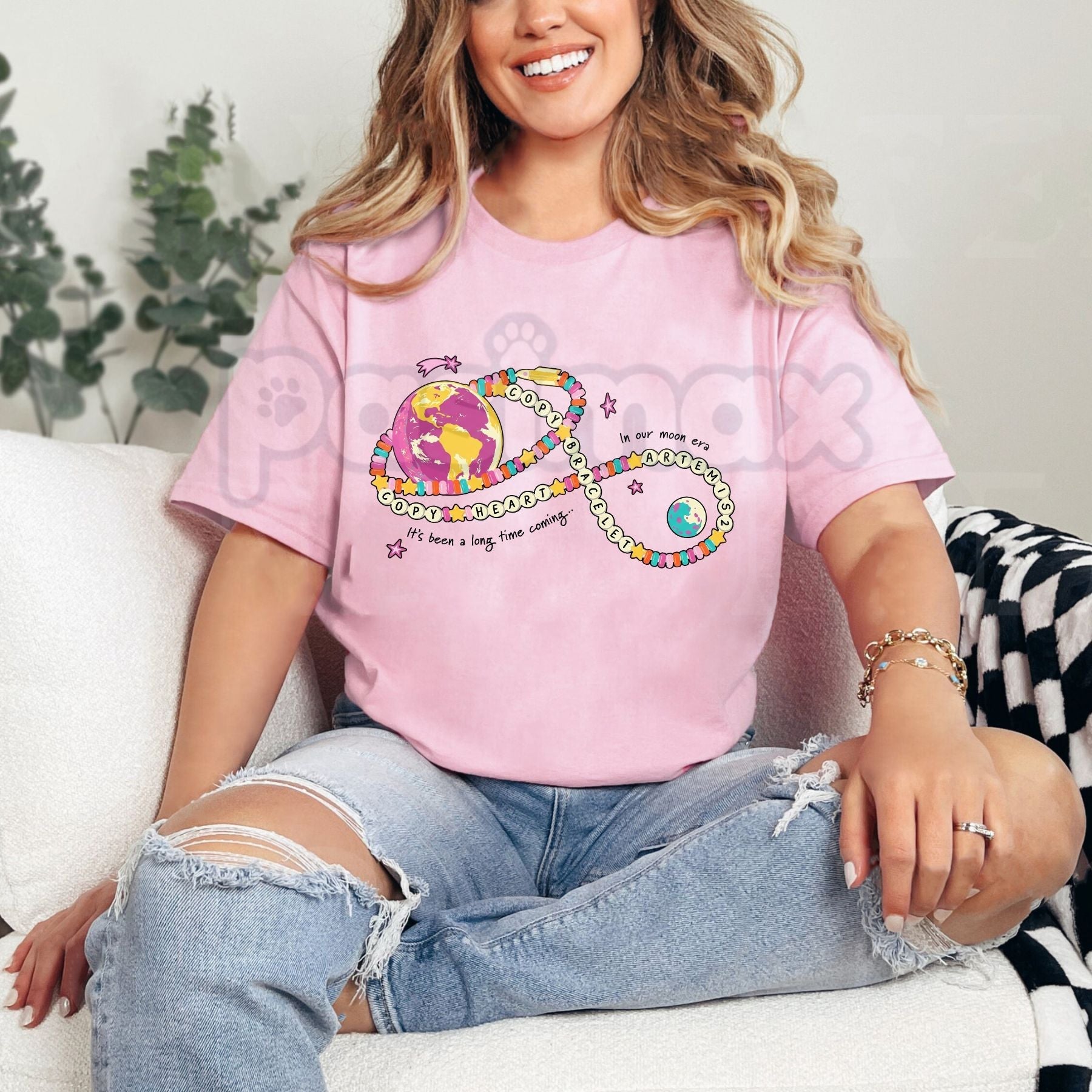 Artemis II NASA Mission T-Shirt – Vintage Feel Space Exploration Graphic Tee, Premium 100% Cotton Lunar Return Statement Top, Soft Lived-In Heavyweight NASA Artemis II Logo Shirt, Made in USA
