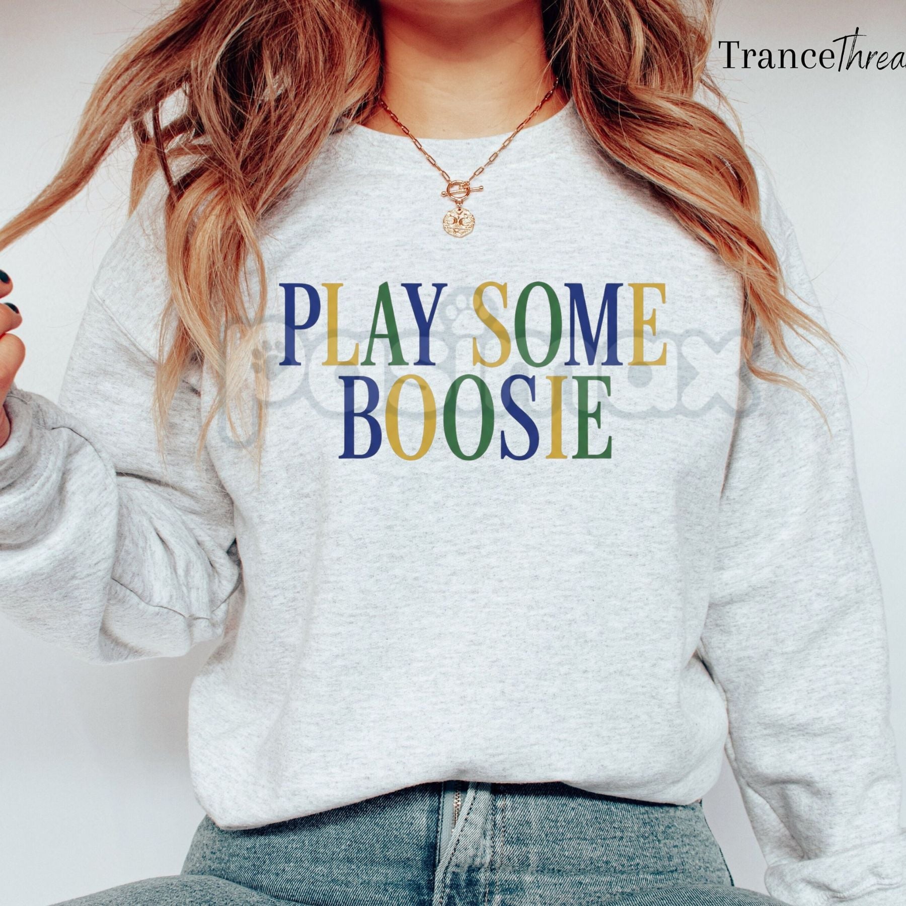 Pasimax Play Some Boosie Sweatshirt | Funny Hip Hop Quote Crewneck | Southern Rap Aesthetic Jumper | Badazz Music Graphic Pul