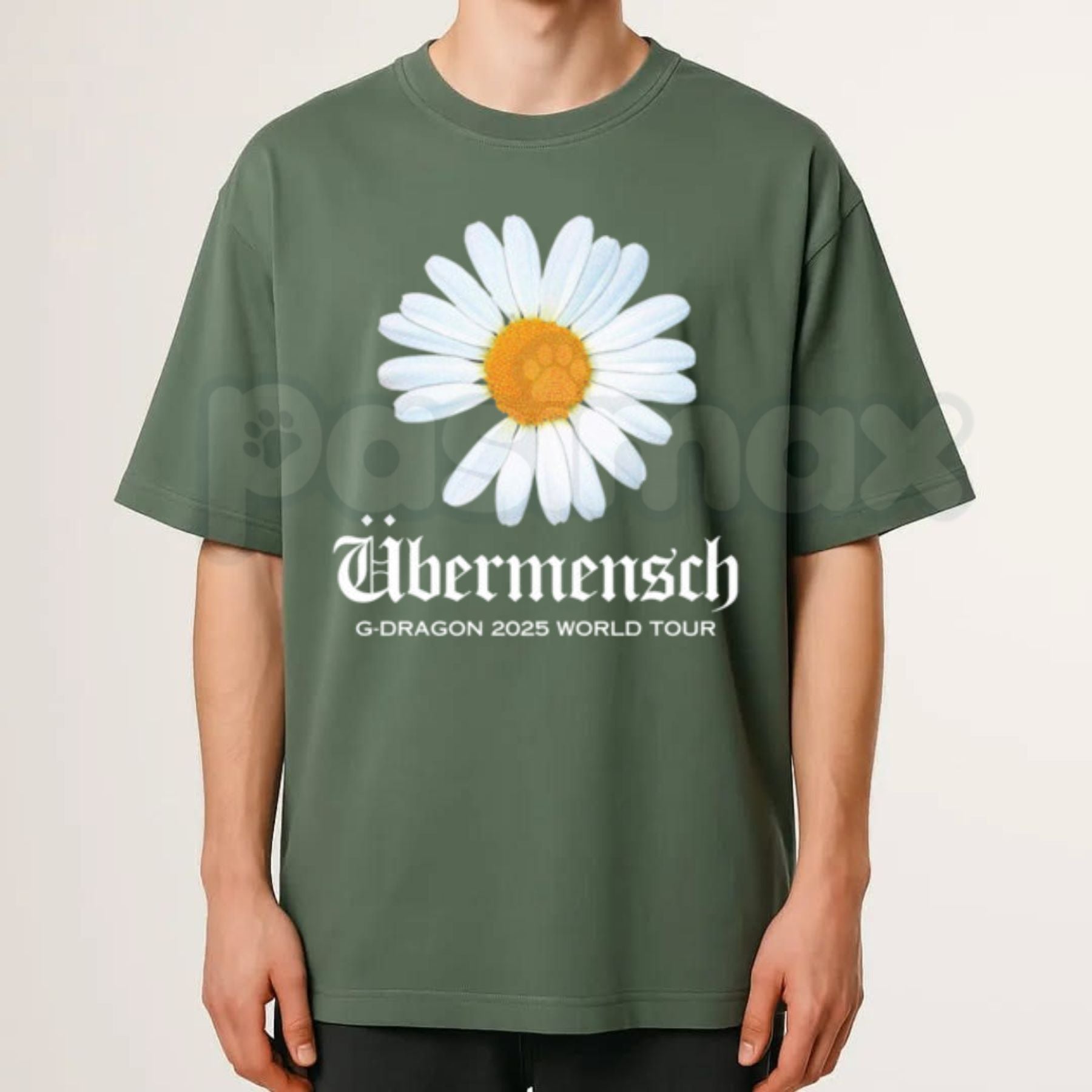 "Daisy Ubermensch World Tour 2025" T-Shirt – Retro Indie Music Graphic Tee, Remastered Heavy Cotton Post-Punk Top, Soft Lived-In Heavyweight Concert Tour Shirt, Made in USA