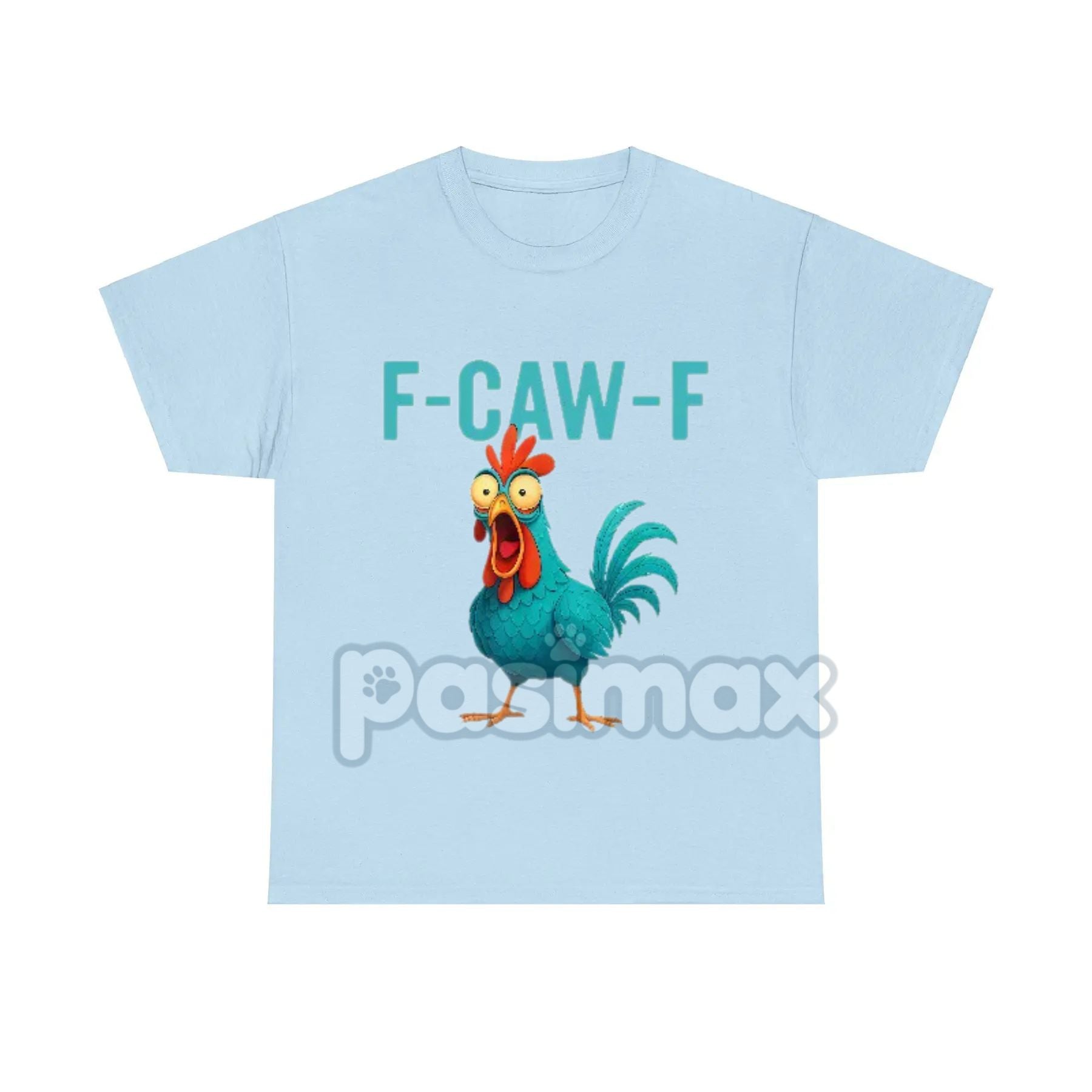 Pasimax Funny Rooster Chicken T-Shirt — side view