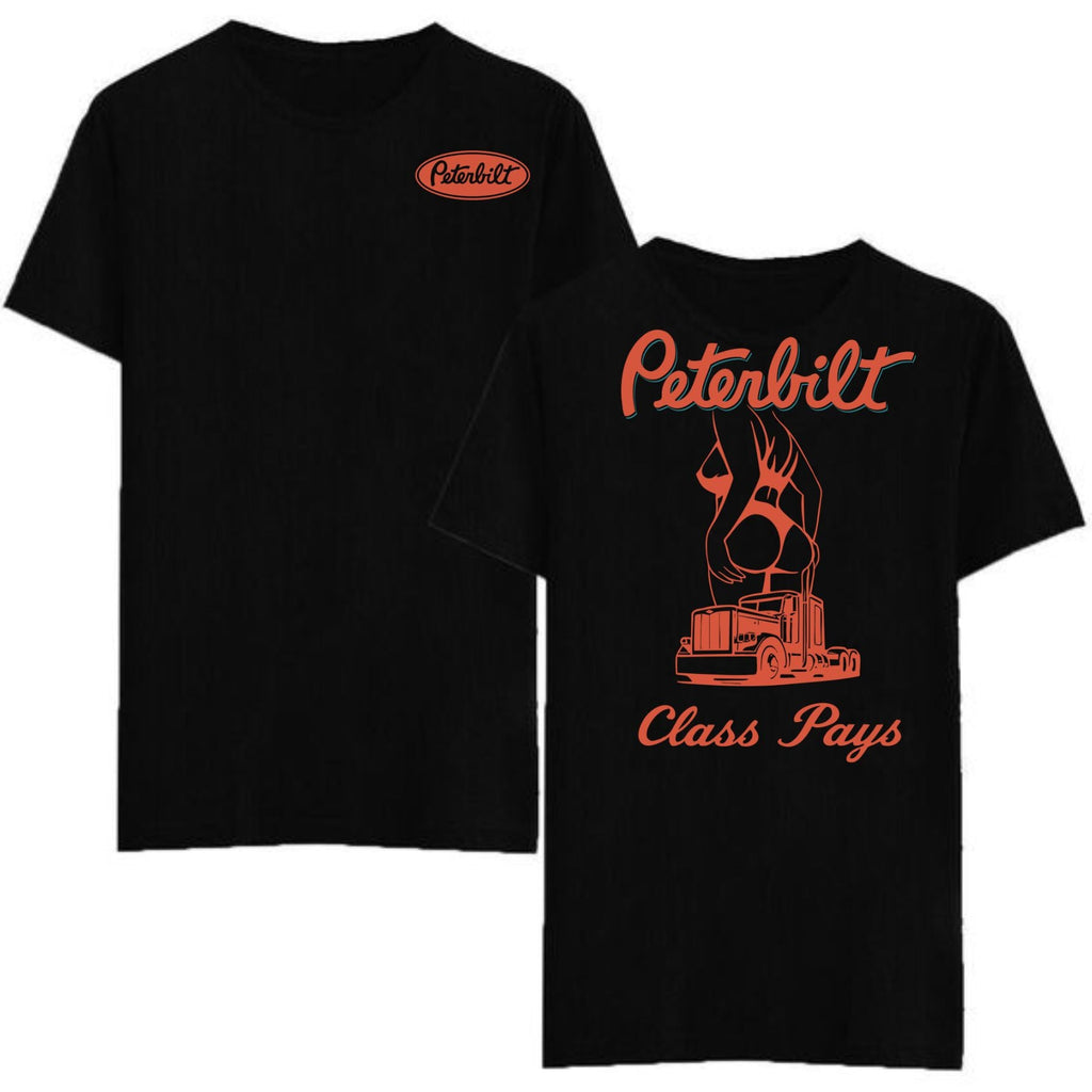 Pasimax Peterbilt "Class Pays" Tee — side view