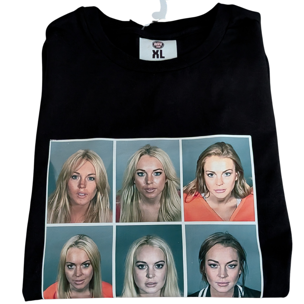 Hustle City Clothing LiLo Mugshot T-shirt — back view