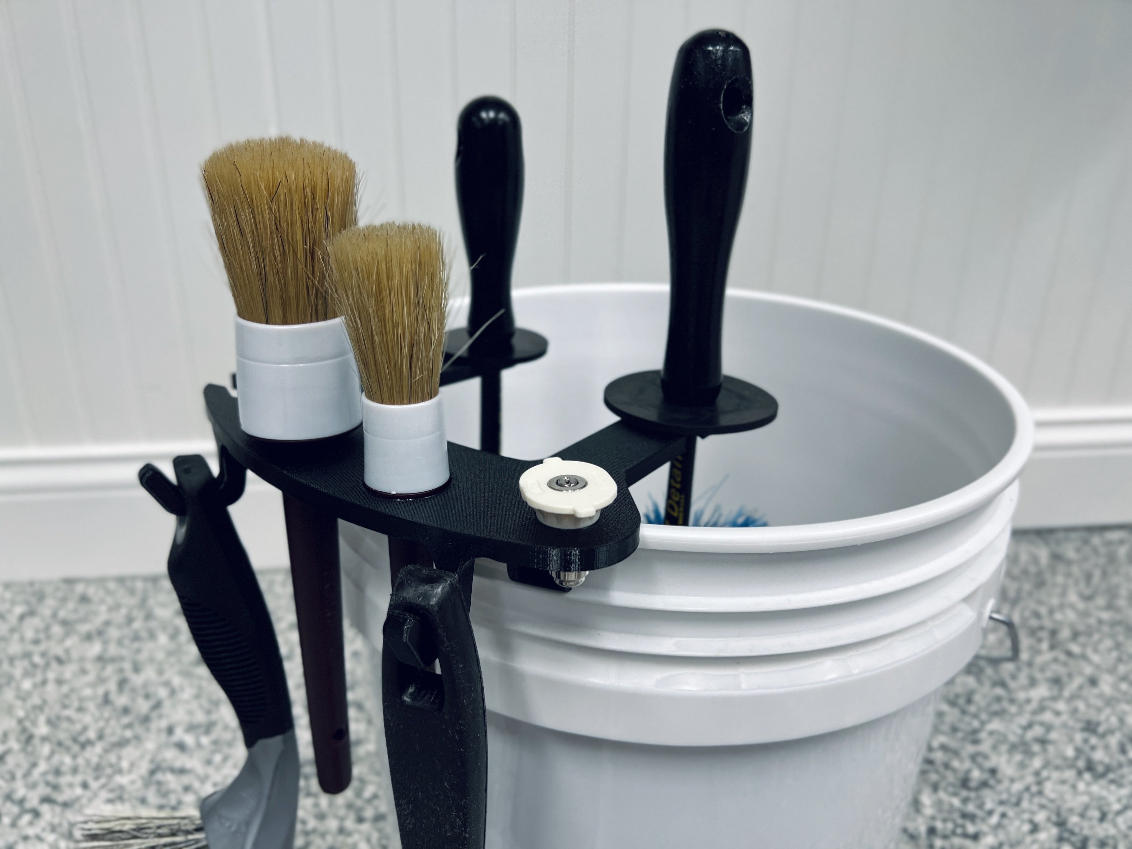 BucketCaddy - Wheel, Tire, & Detailing Brush Organizer for 5-gallon and 6-gallon Car Wash Buckets – Stubby Nozzle Co., view 8
