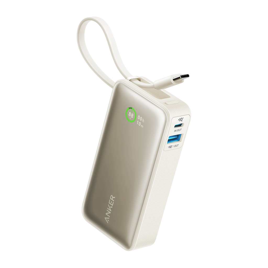 Anker Nano Power Bank (30W, Built-In USB-C Cable), view 7